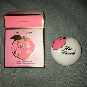 Too Faced “Peach My Cheeks” Melting Powder Blush